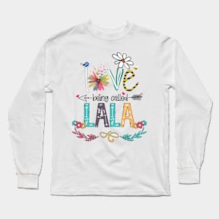 Love Being Called Lala Happy Mother's Day Long Sleeve T-Shirt